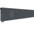 Стальной трубчатый радиатор Kohr Heim 3030/34 секции H01 с нижним подключением графит RAL7024 SRC01-3030/34H01GG 1