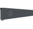 Стальной трубчатый радиатор Kohr Heim 3030/38 секций H01 с нижним подключением графит RAL7024 SRC01-3030/38H01GG 1