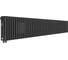 Стальной трубчатый радиатор Kohr Heim 3030/40 секций H01 с нижним подключением черный SRC01-3030/40H01DB 1