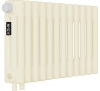 Стальной трубчатый радиатор Kohr Heim 3030/12 секций H01 с нижним подключением крем RAL9001 SRC01-3030/12H01CW