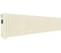 Стальной трубчатый радиатор Kohr Heim 3030/34 секции H01 с нижним подключением крем RAL9001 SRC01-3030/34H01CW 1