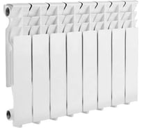 Радиатор Valfex алюминиевый BASE 350/80 12 секций 1368 Вт VF.ALU.350.80.12.B