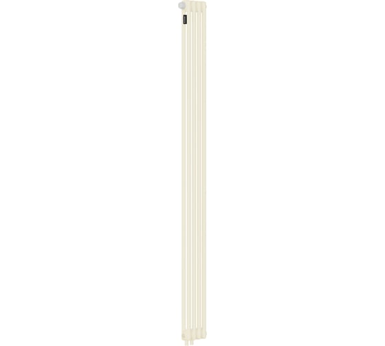 Стальной трубчатый радиатор KOHR Heim 2180/04 секции H01 с нижним подключением крем RAL9001 SRC01-2180/04H01CW