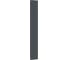 Стальной трубчатый радиатор KOHR Heim 3180/08 секций с боковым подключением 3/4 графит RAL7024 SRC01-3180/08GG 1