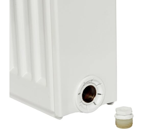Стальной радиатор РОСТерм 22 500x800 боковое подключение, 22K 500-800