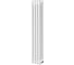 Стальной трубчатый радиатор PRIMOCLIMA LAVA 3-1730-4 S34, glossy white, LAVA317304S34GW 1