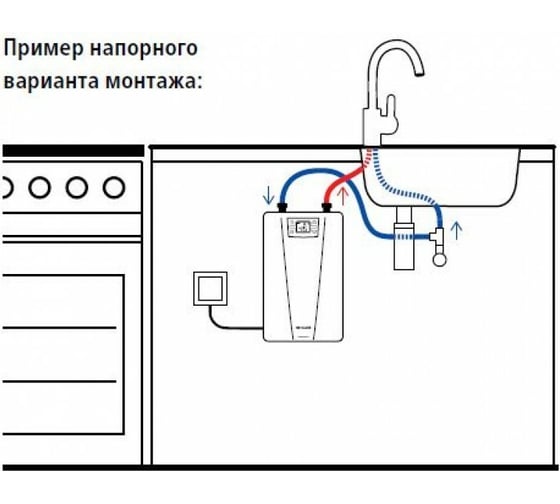 Проточный водонагреватель Clage CEX 9 U 2400-26449 090706