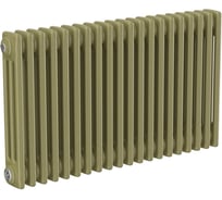 Трубчатый радиатор Теплофорт 10 секций ТР 3040-10, НП 1/2, серо-бежевый