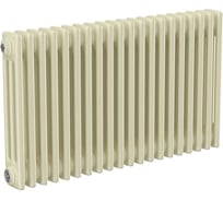 Трубчатый радиатор Теплофорт 10 секций ТР 3050-10, БП 3/4, жемчужно-белый