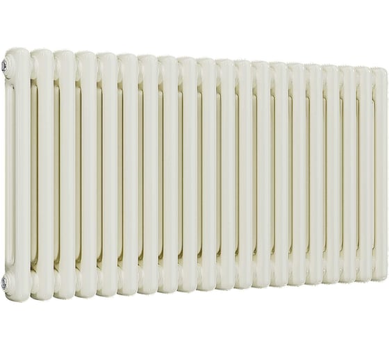Трубчатый радиатор Теплофорт 12 секций ТР 2030-12, НП 1/2, жемчужно-белый