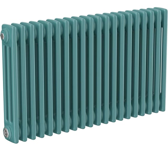 Трубчатый радиатор Теплофорт 17 секций ТР 3030-17, НП 1/2, ТВ, лагуна