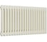 Трубчатый радиатор Теплофорт 17 секций ТР 2037-17, БП 3/4, жемчужно-белый 19
