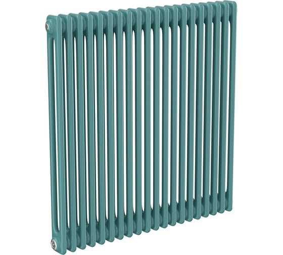 Трубчатый радиатор Теплофорт 9 секций ТР 2080-9, НП 1/2, ТВ, лагуна