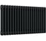 Трубчатый радиатор Теплофорт 7 секций ТР 2030-7, НП 1/2, ТВ, антрацитово-серый 1