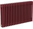 Трубчатый радиатор Теплофорт 48 секций ТР 3030-48, БП 3/4, гранат 1
