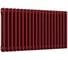 Трубчатый радиатор Теплофорт, 3 секции ТР 2050-3, НП 1/2, гранат 1