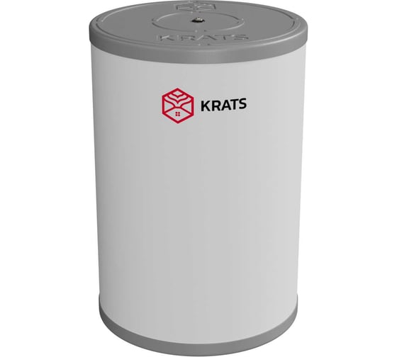 Бойлер косвенного нагрева настенный с нижним подключением KRATS 160 Comfort белый ( нерж., объем ГВС 112л, произв. 922л/ час при 40C) BKNCW-160-WD