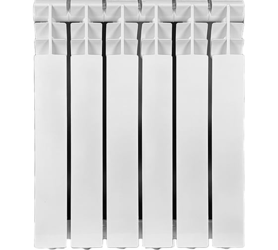 Радиатор алюминиевый Valfex BASE 500/80, 6 секций, 840 Вт VF.ALU.500.80.06.B