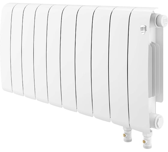 Радиатор биметаллический ROYAL THERMO Eclipse 300, белый VR80, 10 секций НС-1852164