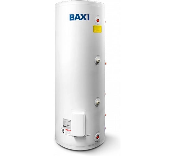 Бойлер косвенного нагрева Baxi UBC 200 напольный, одиночный змеевик, с боковым подключением НС-1629332