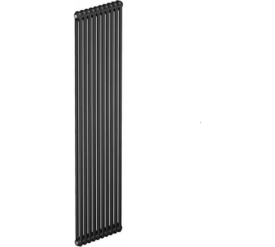Радиатор трубчатый RIFAR TUBOG 2180 Чёрный янтарь мат. 10 секц. бок. TUB 2180-10-BM