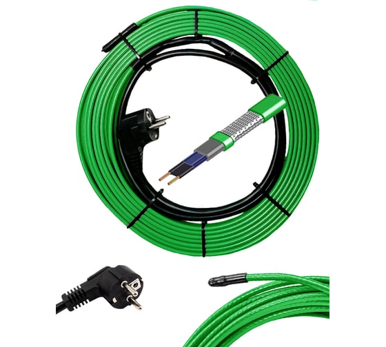 Готовый комплект на трубу до 150 мм ООО Ланит греющий кабель 22 м LA24H022