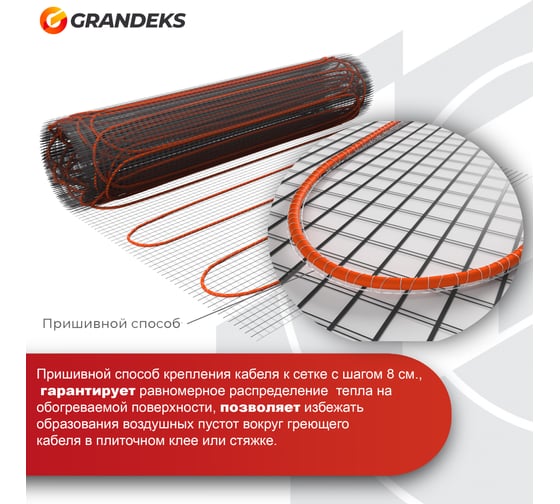 Двухжильный мат Grandeks Genesis 4/720 1262