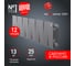 Радиатор Royal Thermo PianoForte 200 /Silver Satin - 12 секц. НС-1346021 2