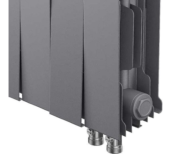 Радиатор Royal Thermo PianoForte 200 /Silver Satin - 12 секц. VDR НС-1346022