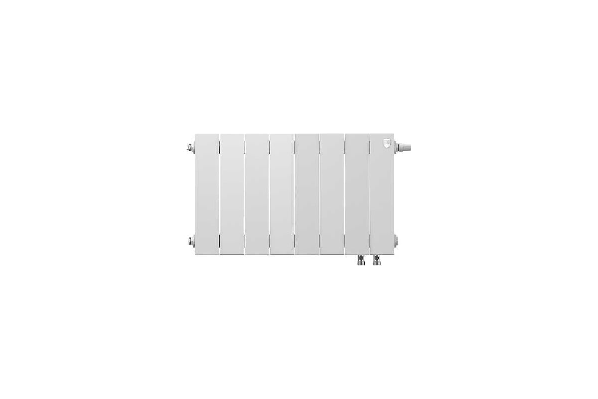 Royalthermo с нижним подключением 500 Радиатор Royal Thermo PianoForte 300 /Bianco Traffico - 8 секц. VDR НС-1346054 -