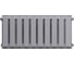 Радиатор Royal Thermo PianoForte 300/Silver Satin - 10 секц. НС-1346073 7