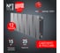 Радиатор Royal Thermo PianoForte 300 /Silver Satin - 12 секц. НС-1346075 2