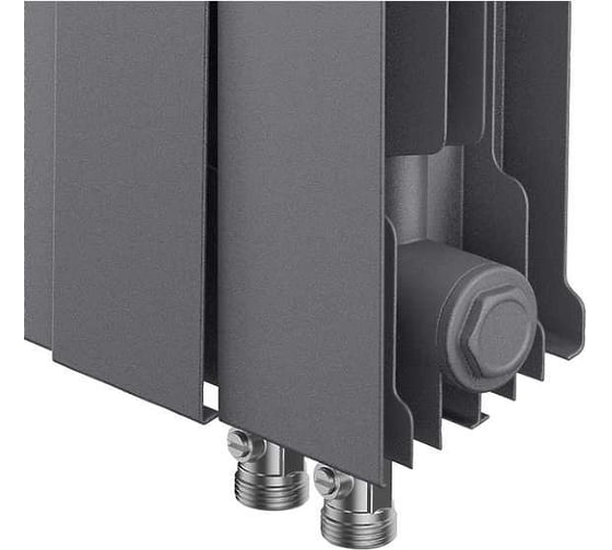 Радиатор Royal Thermo PianoForte 300 /Silver Satin - 8 секц. VDR НС-1346090
