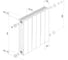 Радиатор Royal Thermo PianoForte 500 /Bianco Traffico - 12 секц. VDR НС-1338421 7