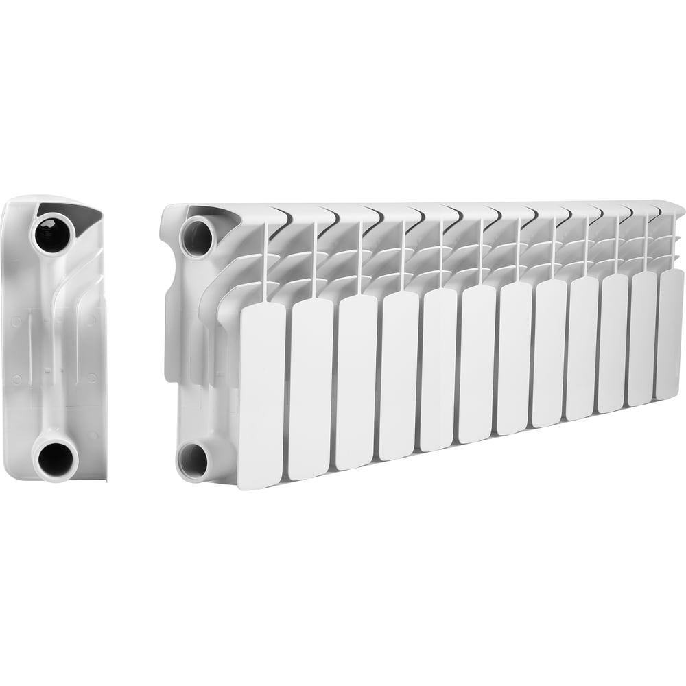 Биметаллический радиатор МЕТАЛЛСЕРВИС THERMA Q2 200/100 12 секций ...