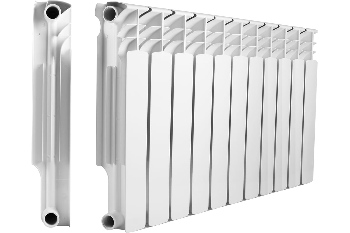 Биметаллический радиатор МЕТАЛЛСЕРВИС THERMA Q2 500/100 11 секций ...