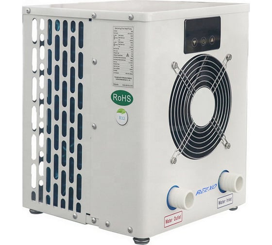 Тепловой насос для бассейнов Reexo Mini NM-15, 4.2 кВт тепла, 220 В, 10-20 м3 163008