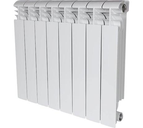 Алюминиевый радиатор STOUT VEGA 500 8 секций, боковое подключение SRA-1310-050008 RG00908P2GJCET