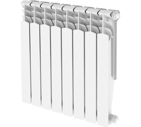 Алюминиевый радиатор Невинномысский Радиаторный Завод серия Оптима 8 секций 500/80 4603335720597