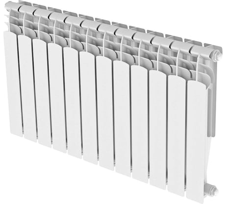 Алюминиевый радиатор Невинномысский Радиаторный Завод серия Оптима 12 секций, 500/10 4603335720528