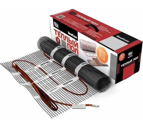 Двухжильный нагревательный мат HEATLINE SuperMat-90-0,5