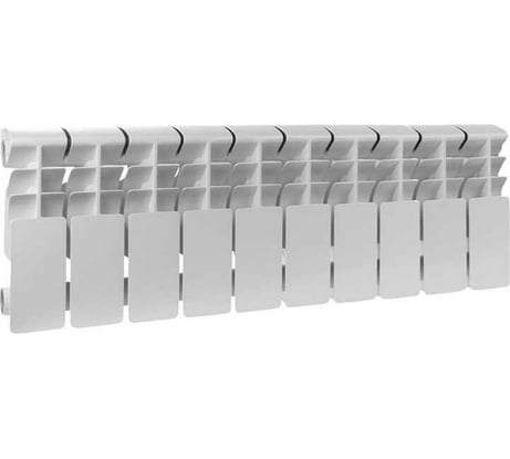 Алюминиевый радиатор Русский радиатор Корвет 200х100 см, 12 секций 550064