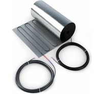 Одножильный мат сухой укладки под паркетную доску и ламинат Hemstedt ALU-Z 100 Вт/м2 30601-400