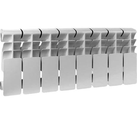 Алюминиевый радиатор Русский радиатор Корвет 200х100, 8 секций 550174