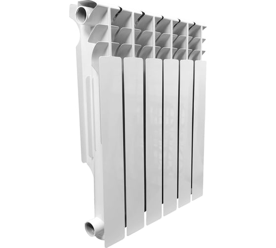 Алюминиевый радиатор VALFEX SIMPLE L 500, 6 секций, 840 Вт FF-Q500A/6 L 1