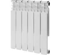 Биметаллический радиатор OASIS Эко 500/100/6 4640039487210