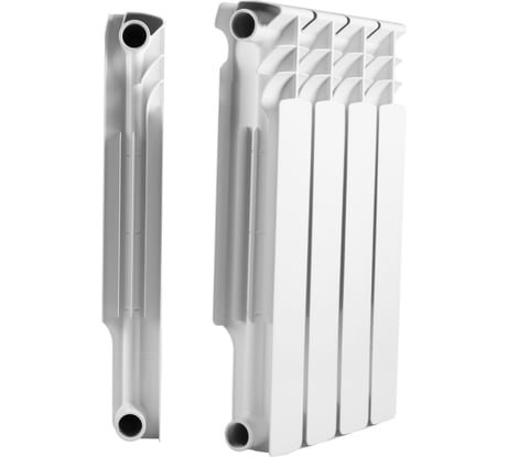 Биметаллический радиатор МЕТАЛЛСЕРВИС THERMA Q1 500/80 4 секции 1223396