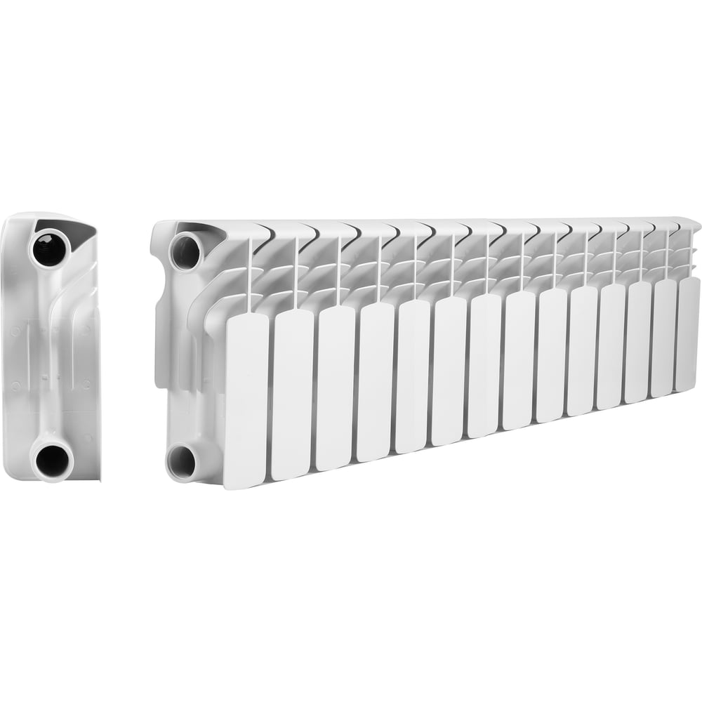 Биметаллический радиатор МЕТАЛЛСЕРВИС THERMA Q2 200/100 14 секций ...