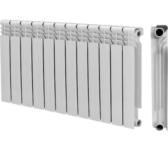 Биметаллический радиатор МЕТАЛЛСЕРВИС THERMA Q1 500/80 12 секций 1223400