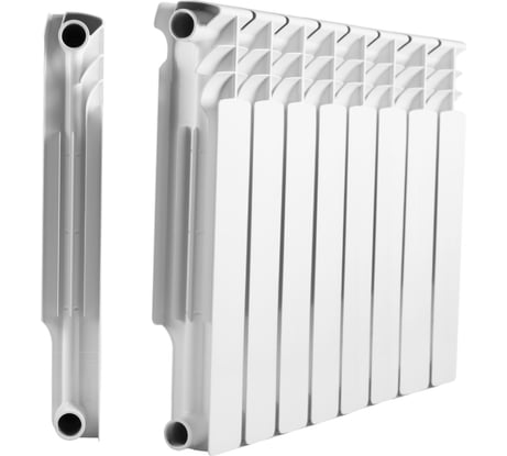 Биметаллический радиатор МЕТАЛЛСЕРВИС THERMA Q2 500/80 8 секций 1223375